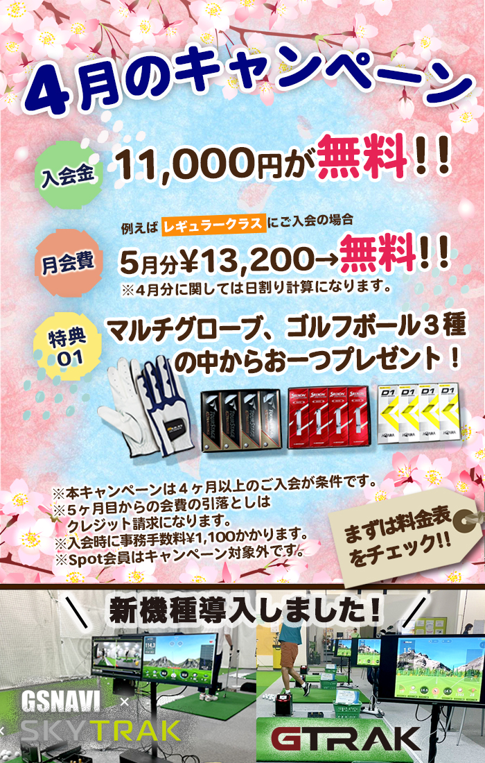 お得なキャンペーン実施中！！